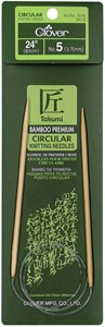 Picture of Takumi Bamboo Circular Knitting Needles 24"-Size 5/3.75mm