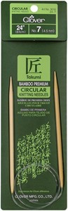 Picture of Takumi Bamboo Circular Knitting Needles 24"-Size 7/4.5mm