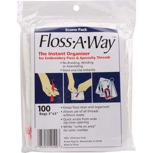 Picture of Action Bag Floss-A-Way Organizer-3"X5" 100/Pkg