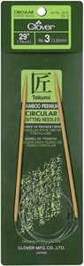 Picture of Takumi Bamboo Circular Knitting Needles 29"-Size 3/3.25mm