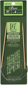 Picture of Takumi Bamboo Circular Knitting Needles 36"-Size 4/3.5mm