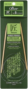 Picture of Takumi Bamboo Circular Knitting Needles 36"-Size 5/3.75mm