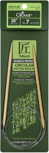 Picture of Takumi Bamboo Circular Knitting Needles 36"-Size 7/4.5mm
