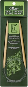 Picture of Takumi Bamboo Circular Knitting Needles 36"-Size 10.5/6.5mm