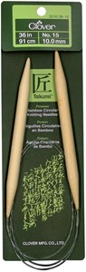 Picture of Takumi Bamboo Circular Knitting Needles 36"-Size 15/10mm