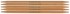 Picture of Takumi Bamboo Double Point Knitting Needles 7" 5/Pkg-Size 1/2.25mm