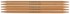 Picture of Takumi Bamboo Double Point Knitting Needles 7" 5/Pkg-Size 3/3.25mm
