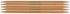 Picture of Takumi Bamboo Double Point Knitting Needles 7" 5/Pkg-Size 6/4mm
