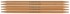 Picture of Takumi Bamboo Double Point Knitting Needles 7" 5/Pkg-Size 9/5.5mm