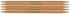 Picture of Takumi Bamboo Double Point Knitting Needles 7" 5/Pkg-Size 10/6mm