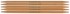 Picture of Takumi Bamboo Double Point Knitting Needles 7" 5/Pkg-Size 10.5/6.5mm