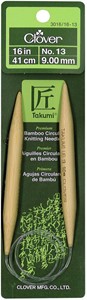 Picture of Takumi Bamboo Circular Knitting Needles 16"-Size 13/9mm