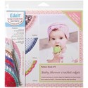 Picture of Ammees Babies Edgit Piercing Crochet Hook & Book Set-Baby Shower Crochet Edges