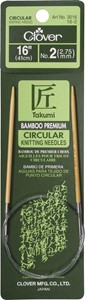 Picture of Takumi Bamboo Circular Knitting Needles 16"-Size 2/2.75mm