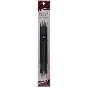 Picture of Knitter's Pride-Karbonz Double Pointed Needles 8"-Size 3/3.25mm