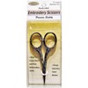 Picture of Sullivans Heirloom Embroidery Scissors 4"-Gold Round Handle