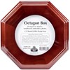 Picture of Sudberry House Mahogany Octagon Box 6"X6"X2.75"-Design Area 4"X4"