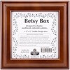 Picture of Sudberry House Mahogany Betsy Square Box 8"X8"X2.75"-Design Area 5"X5"
