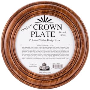 Picture of Sudberry House Mahogany Crown Plate 11.5" Round-Design Area 8" Round