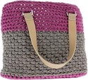 Picture of Hoooked Valencia Bag Kit W/Ribbon XL Yarn-Crazy Plum