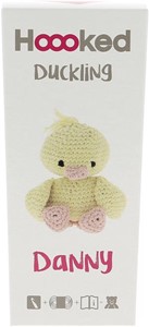 Picture of Hoooked Duckling Danny Yarn Kit W/Eco Brabante Yarn-Yellow & Peach