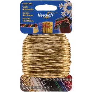 Picture of Cottage Mills Novelty Craft Cord 20yd-Solid Gold