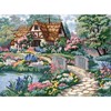 Picture of Dimensions Needlepoint Kit 16"X12"-Cottage Retreat Stitched In Thread