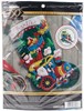 Picture of Bucilla Felt Stocking Applique Kit 18" Long-Choo Choo Santa