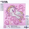 Picture of Leisure Arts Sparkle Art Diamond Paint Kit 10.63"X10.63"-Unicorn Pink Cloud