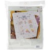 Picture of Bucilla Stamped Crib Cover Cross Stitch Kit 34"X43"-Babies Are Precious
