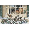 Picture of Dimensions Counted Cross Stitch Kit 14"X9"-Three Bird Watchers (18 Count)