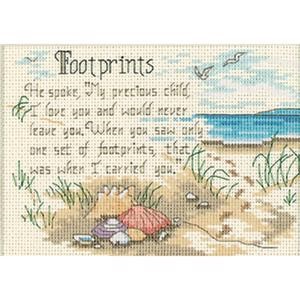 Picture of Dimensions/Jiffy Mini Counted Cross Stitch Kit 7"X5"-He Spoke (14 Count)
