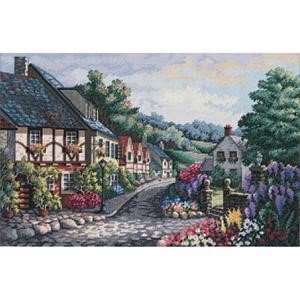 Picture of Dimensions/Gold Collection Counted Cross Stitch Kit 17"X11"-Memory Lane (16 Count)