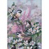 Picture of Dimensions Gold Petite Counted Cross Stitch Kit 5"X7"-Chickadees In Spring (16 Count)