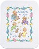 Picture of Dimensions/Baby Hugs Quilt Stamped Cross Stitch Kit 34"X43"-Someone New