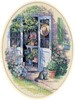 Picture of Dimensions Counted Cross Stitch Kit 12"X16"-Door (14 Count)