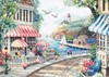 Picture of Dimensions Counted Cross Stitch Kit 14"X10"-Cafe By The Sea (14 Count)