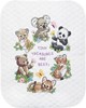Picture of Dimensions/Baby Hugs Quilt Stamped Cross Stitch Kit 34"X43"-Baby Animals
