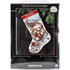 Picture of Dimensions Gold Collection Counted Cross Stitch Kit 16" Long-Santa's Journey Stocking (18 Count)