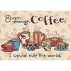 Picture of Dimensions Mini Stamped Cross Stitch Kit 7"X5"-Enough Coffee