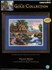 Picture of Dimensions/Gold Collection Counted Cross Stitch Kit 14"X11"-Twilight Bridge (18 Count)