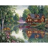 Picture of Dimensions/Gold Collection Counted Cross Stitch Kit 16"X12"-Cabin Fever (18 Count)