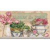 Picture of Dimensions Counted Cross Stitch Kit 14"X8"-Flowers Of Paris (14 Count)