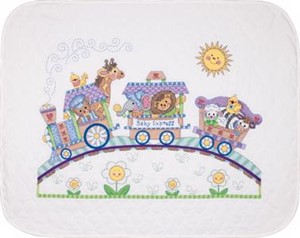 Picture of Dimensions/Baby Hugs Quilt Stamped Cross Stitch Kit 43"X34"-Baby Express