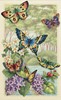 Picture of Dimensions Gold Collection Counted Cross Stitch Kit 10"X16"-Butterfly Forest (14 Count)