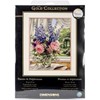 Picture of Dimensions/Gold Collection Counted Cross Stitch Kit 12"X15"-Peonies/Delphiniums (18 Count)
