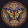 Picture of Dimensions Gold Petite Counted Cross Stitch Kit 6"X6"-Ornate Butterfly (18 Count)