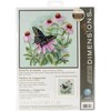 Picture of Dimensions Counted Cross Stitch Kit 11"X11"-Butterfly & Daisies (14 Count)