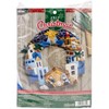 Picture of Bucilla Felt Wreath Applique Kit 12"X12.5"-Town Of Bethlehem