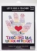 Picture of Imaginating Counted Cross Stitch Kit 10"X8.5"-Let's Hug A Teacher (14 Count)